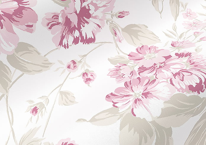 Shabby Chic by Rachel Ashwell Romantic Rose (Blackout), Pink - Twist&Fit Roller Blind - Image 4
